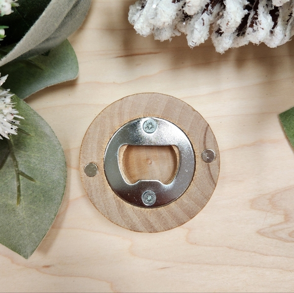 Laser Engraved Magnetic Bottle Opener - "Fireworks Expert" - Picture 2 of 7